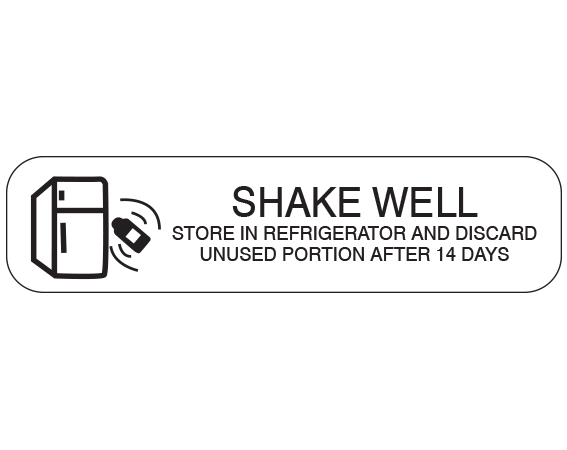 A-145 Pharmacy Auxiliary Labels for Prescription Containers - English