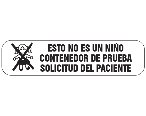 A-147-ES A-147-ES Pharmacy Auxiliary Labels for Prescription Containers - Spanish