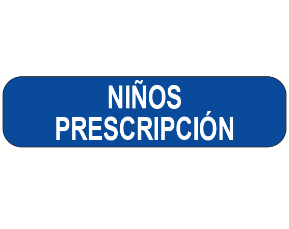 A-52-ES Pharmacy Auxiliary Labels for Prescription Containers - Spanish