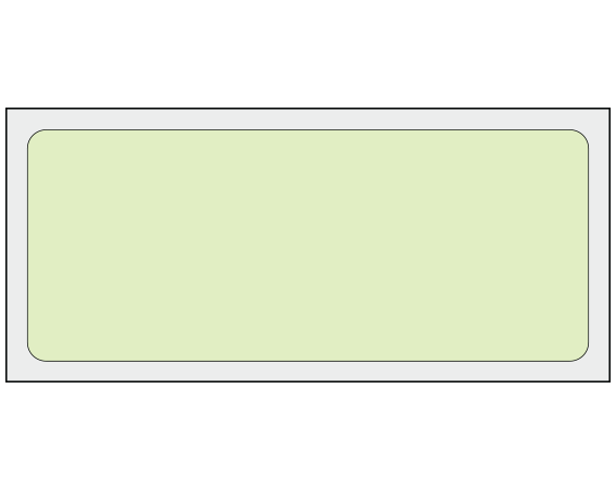 ADS-3-15 Lime 1-1/4" x 3" Multi-Purpose Removable Blank Labels - Standard