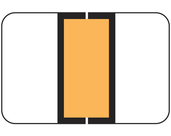 FX-502 Color Coded Folder Labels for Tab Filing Systems