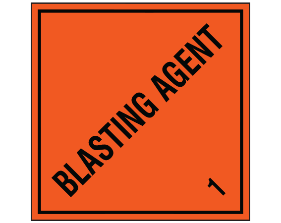 HAZ-203 Hazardous Package Contents Transportation Warning Labels