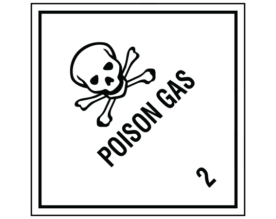 HAZ-204 Hazardous Package Contents Transportation Warning Labels