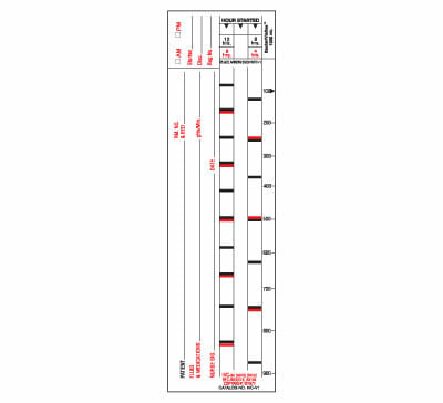 IVC-V1 Intravenous Check Labels for Patient and Solution Identification