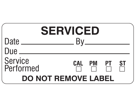 ME-13-1 Biomedical Engineering Equipment Labels