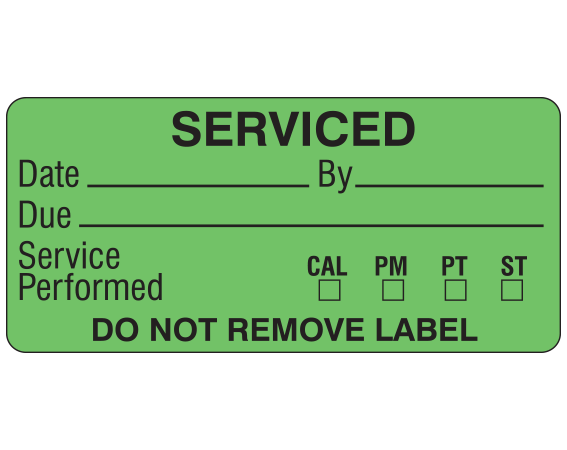 ME-13-3 Biomedical Engineering Equipment Labels