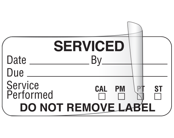 ME-13-WO-1 Biomedical Engineering Equipment Labels