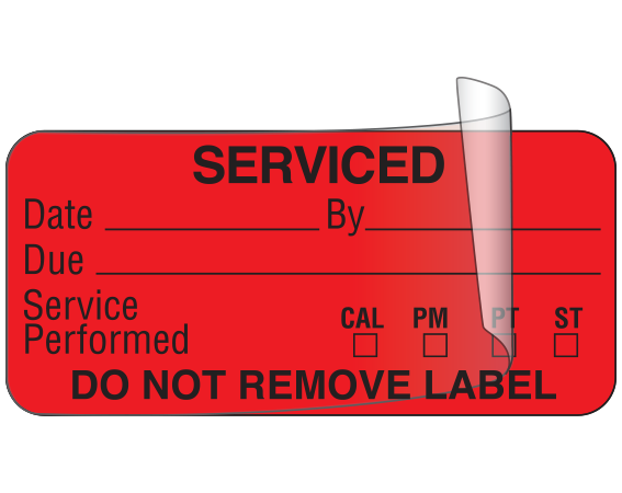 ME-13-WO-4 Biomedical Engineering Equipment Labels