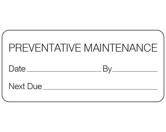 ME-30-PMST-1 Biomedical Engineering Equipment Labels