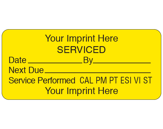 ME-32-SST-2 Biomedical Engineering Equipment Labels