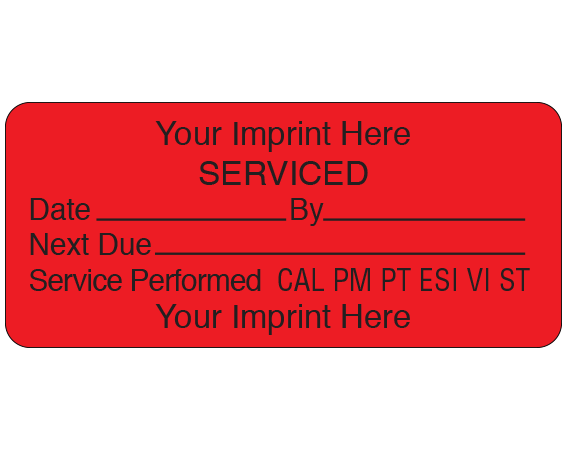 ME-32-SST-4 Biomedical Engineering Equipment Labels