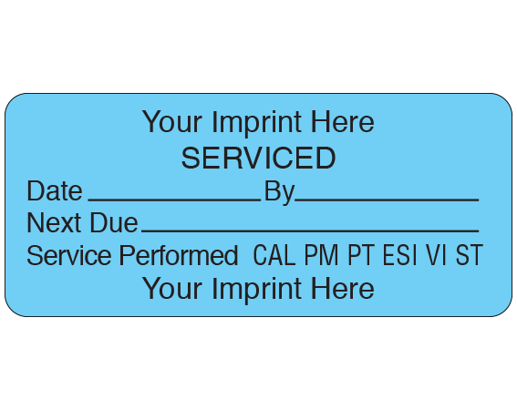 ME-32-SST-6 Biomedical Engineering Equipment Labels