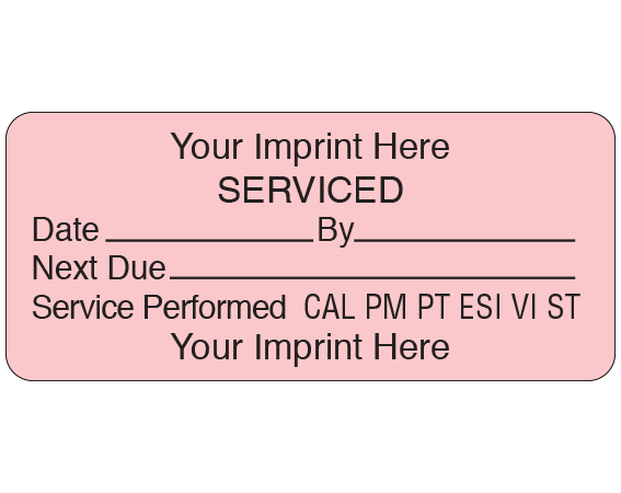 ME-32-SST-7 Biomedical Engineering Equipment Labels