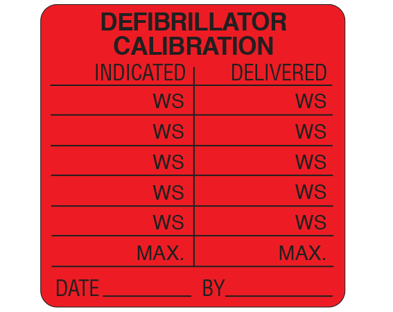 ME-8-4 Biomedical Engineering Equipment Labels