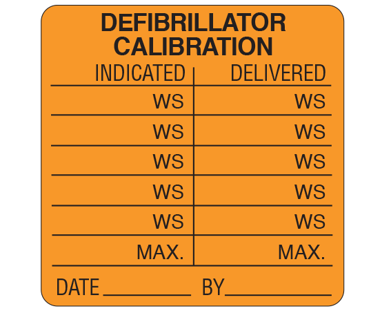 ME-8-5 Biomedical Engineering Equipment Labels