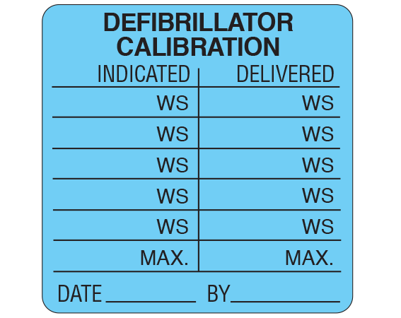 ME-8-6 Biomedical Engineering Equipment Labels