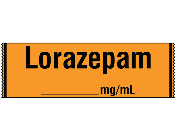 SA-211 Anesthesia Drug Labels for Syringe Identification - Tape Form