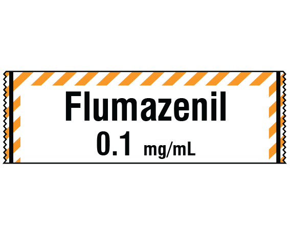SA-2111 Anesthesia Drug Labels for Syringe Identification - Tape Form