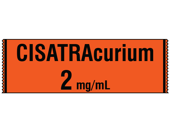 SA-2228 SA-2228 Anesthesia Drug Labels for Syringe Identification - Tape Form