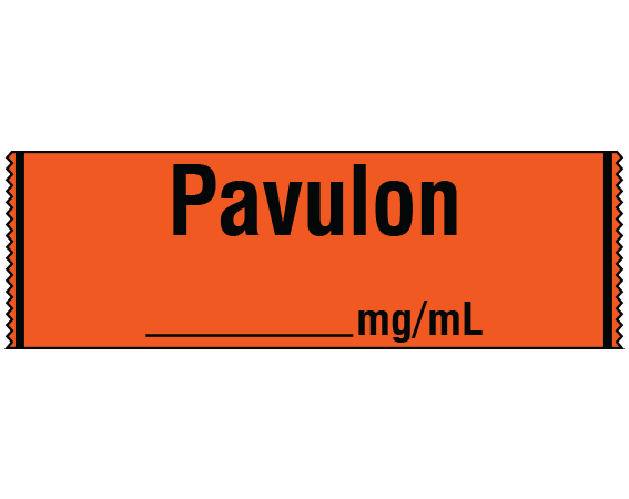 SA-229 Anesthesia Drug Labels for Syringe Identification - Tape Form