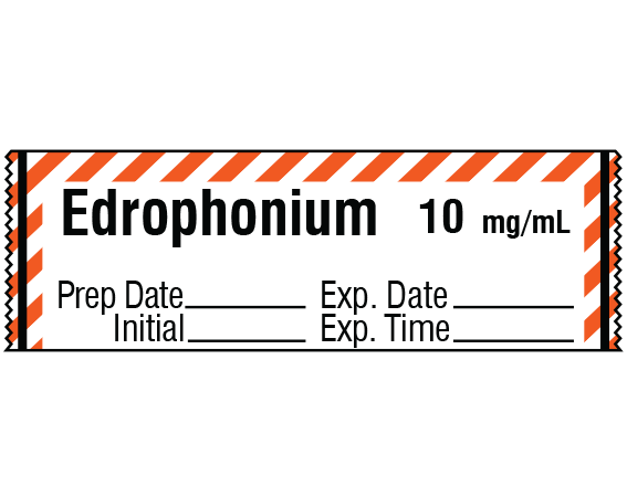 SA-2310-EXP Anesthesia Drug Labels for Syringe Identification - Tape Form