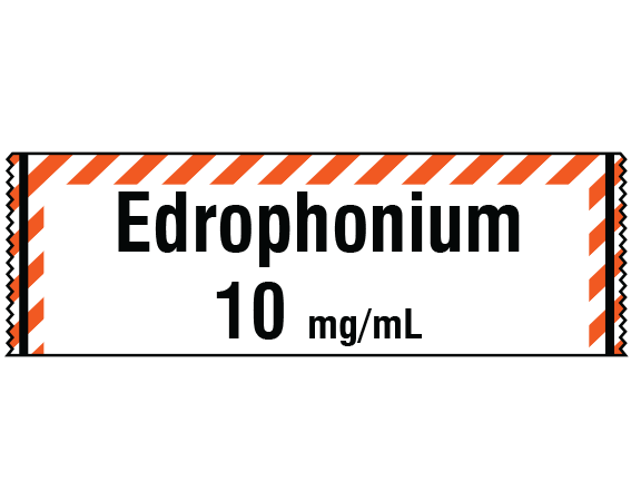 SA-2310 Anesthesia Drug Labels for Syringe Identification - Tape Form