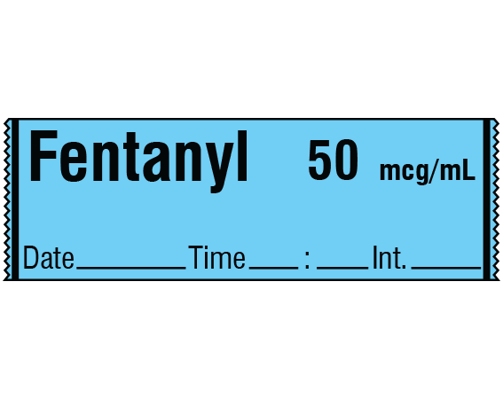 SA-2420-DTI SA-2420-DTI Anesthesia Drug Labels for Syringe Identification - Tape Form