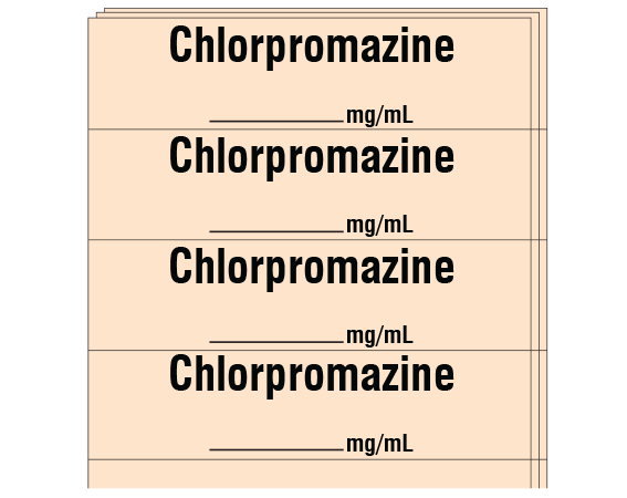SA-261-PK SA-261-PK Anesthesia Drug Labels for Syringe Identification - Pack Form