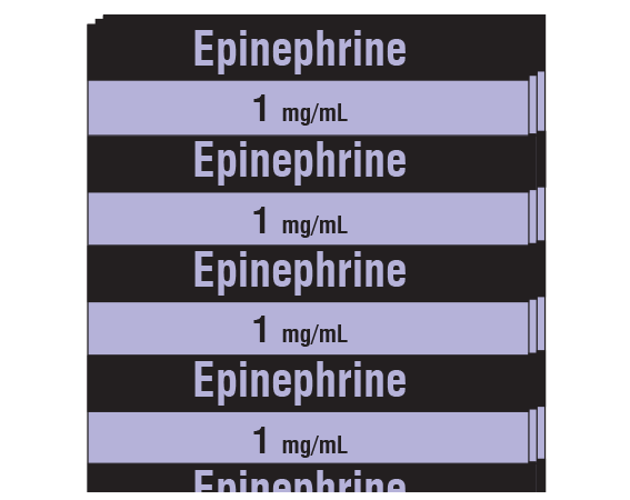 SA-2807-PK SA-2807-PK Anesthesia Drug Labels for Syringe Identification - Pack Form
