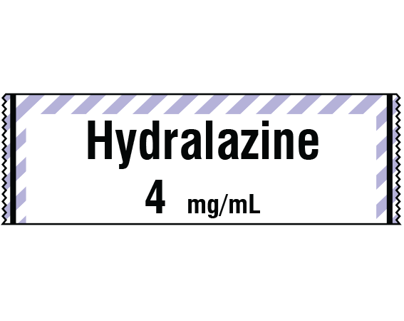 SA-2912 Anesthesia Drug Labels for Syringe Identification - Tape Form