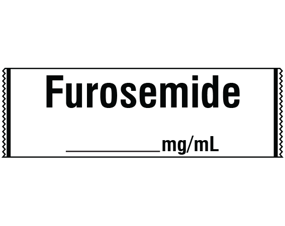 SA-3231 Anesthesia Drug Labels for Syringe Identification - Tape Form