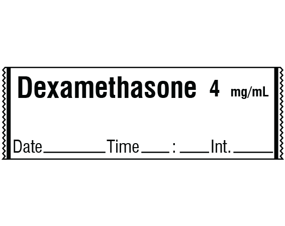 SA-3243-DTI Anesthesia Drug Labels for Syringe Identification - Tape Form