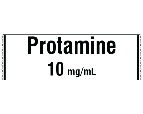 SA-3261 Anesthesia Drug Labels for Syringe Identification - Tape Form