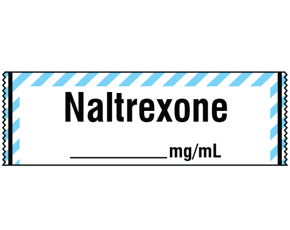 SAV-950 Anesthesia Drug Labels for Veterinary Syringe Identification - Tape Form