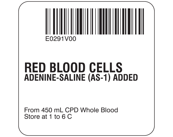 SB128-20-4 Red Blood Cells Product Labels for Compliance with ISBT 128 Standards