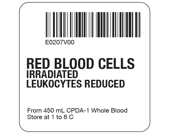 SB128-20-5 Red Blood Cells Product Labels for Compliance with ISBT 128 Standards