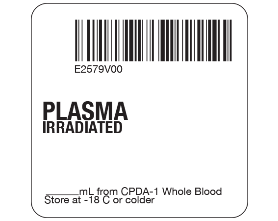 SB128-40-7 Plasma Product Labels for Compliance with ISBT 128 Standards