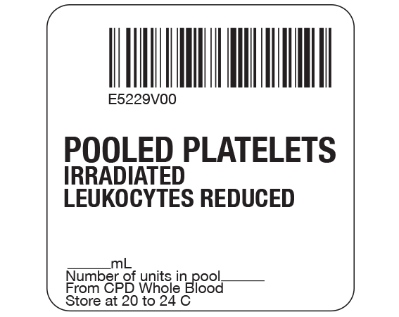 SB128-50-32 Platelets Product Labels for Compliance with ISBT 128 Standards