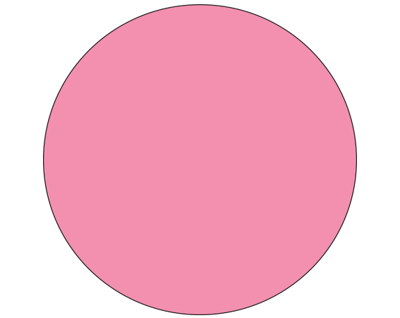 SDL-50-111 Rose 1/2" DIAMETER Color Coded Dot Labels - Sheet Form