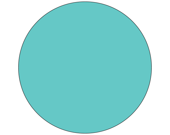 SDL-50-163 Aqua 1/2" DIAMETER Color Coded Dot Labels - Roll Form