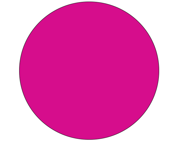 SDL-75-20 Magenta 3/4" DIAMETER Color Coded Dot Labels - Sheet Form