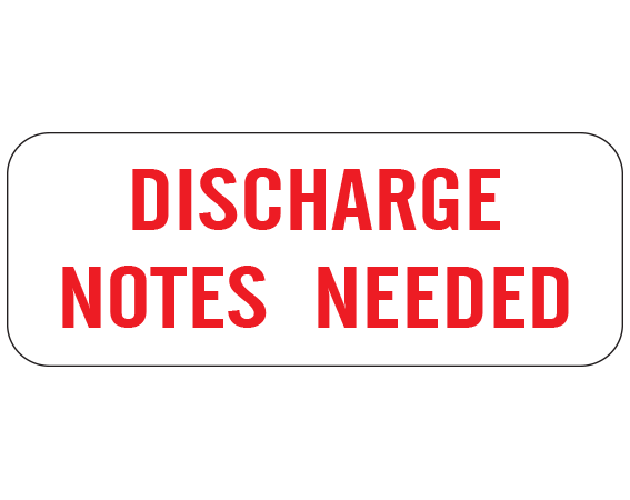 SN-20-PRE Nursing Labels for Instruction and Communication