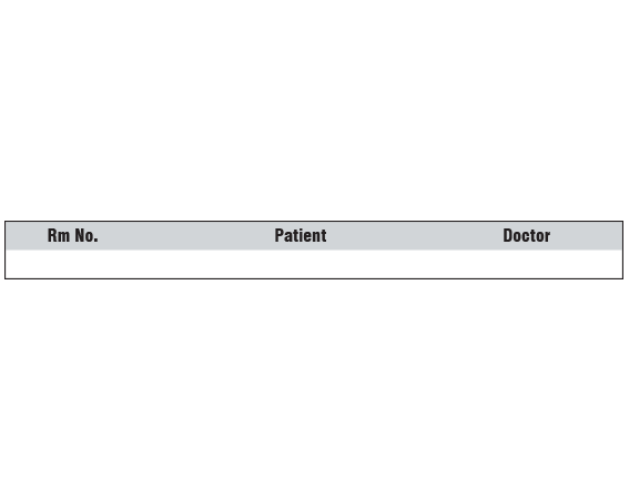 SNC-501-14 Color Coded Patient Chart Tapes - 3/8 Width