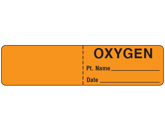SRT-61 Respiratory / Oxygen Therapy Labels
