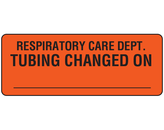 SRT-66 Respiratory / Oxygen Therapy Labels