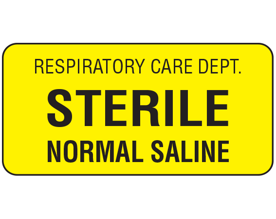 SRT-68 Shamrock Labeling Systems -- Oxygen Therapy Labels
