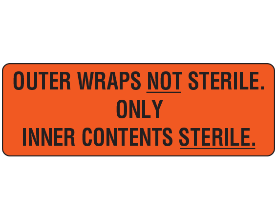 SSI-1230 Sterilization Information Labels for Central Service Use