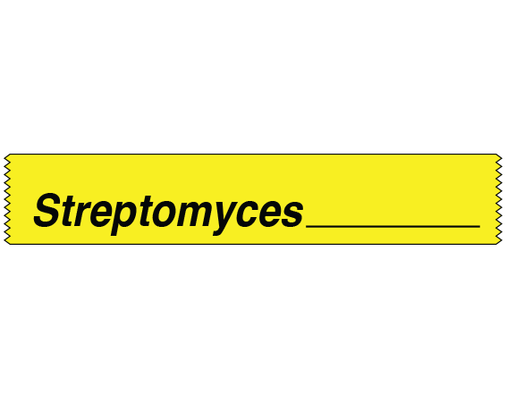 STGS-24 Labeling Tape for Bacterial Genus Identification