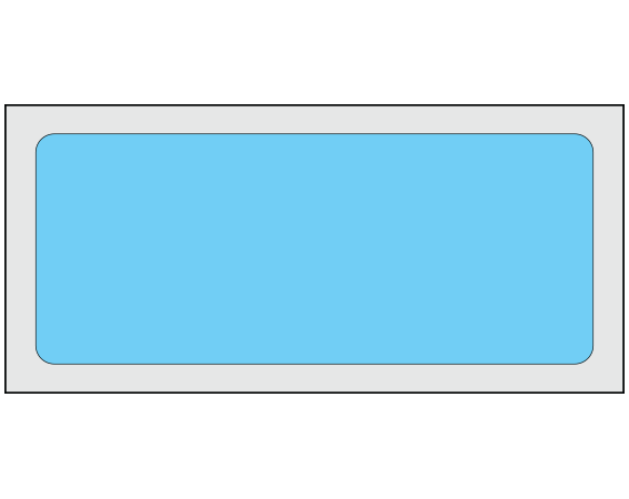 SVL-19-6 Blue 1-1/4" x 3" Multi-Purpose Blank Glove Proof Labels