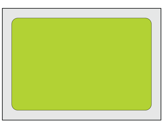 SVL-22-17 Chartreuse 1-1/2" x 2-1/4" Multi-Purpose Blank Glove Proof Labels